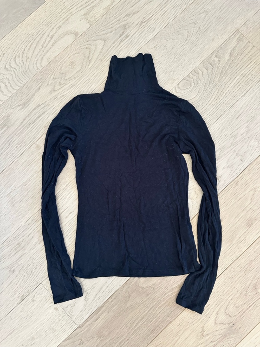 Dynamite Black Long Sleeve Turtleneck Top